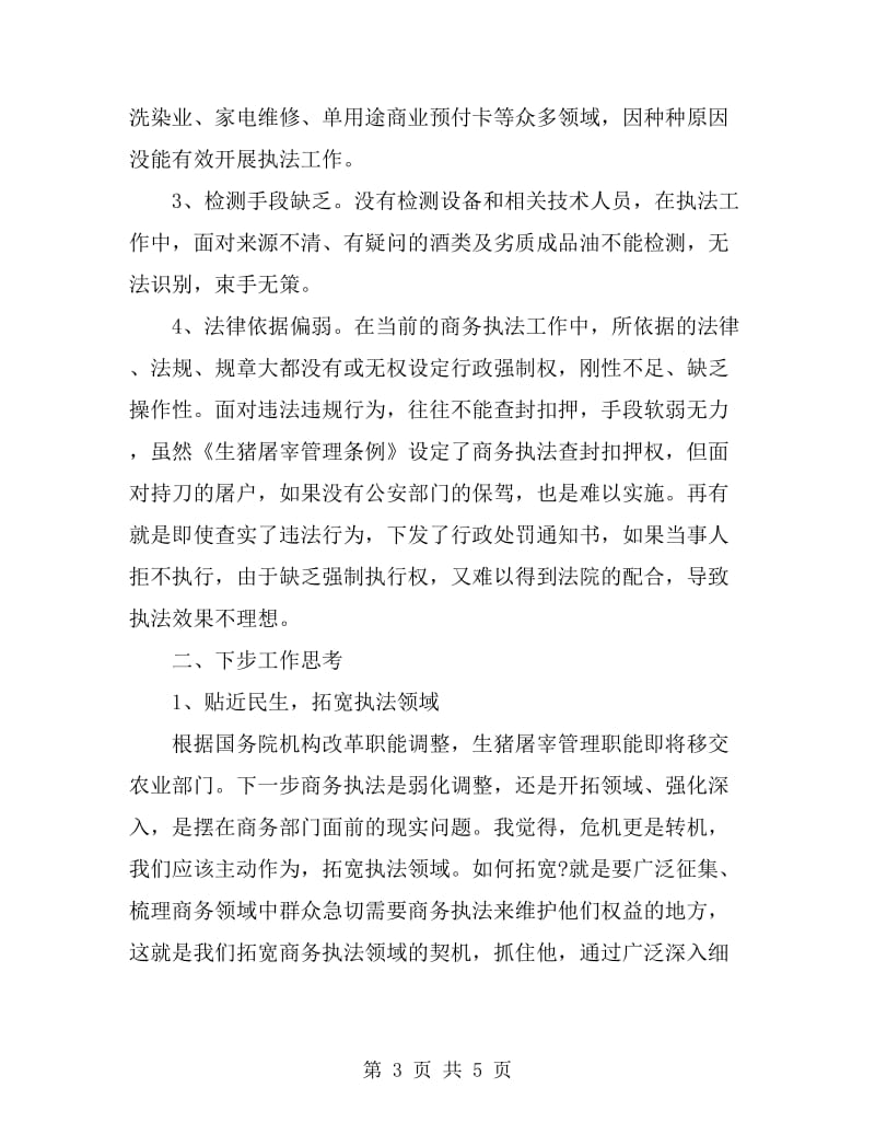 商务综合行政执法的现状与思考_第3页