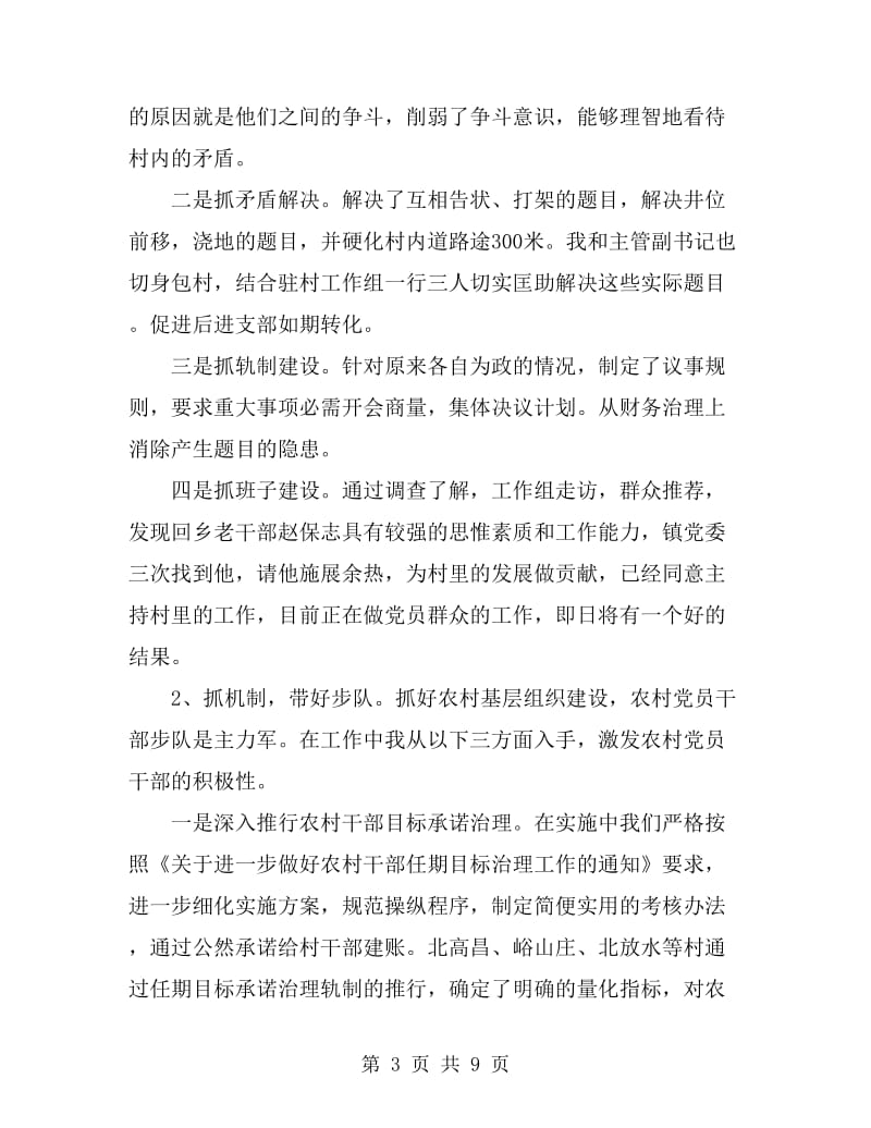 村党委书记2019年个人总结范文_第3页