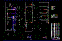 QLB-600×600側板式平板硫化機主機設計