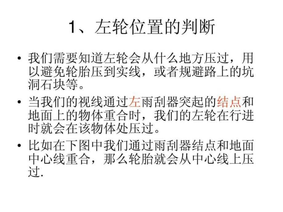 新手車感判斷全面圖解(經(jīng)驗之談、行之有效)_第1頁