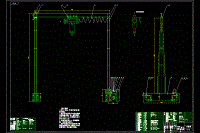 龍門起重機(jī)、起重架設(shè)計(jì)【全套含CAD圖紙】