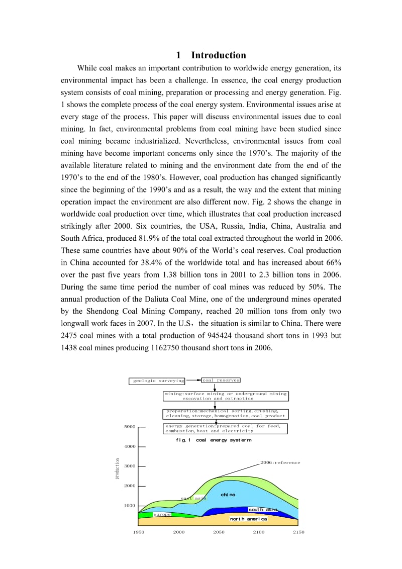 煤炭开采的环境影响及解决办法外文文献翻译_第2页