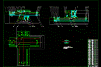 数控铣床XY轴进给系统机械结构设计含8张CAD图