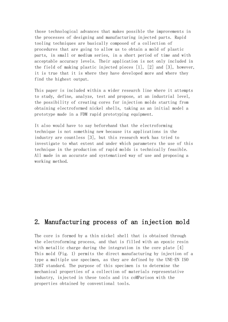 一个描述电铸镍壳在注塑模具的应用的技术研究外文文献翻译、中英文翻译_第3页