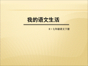 我的語(yǔ)文生活ppt優(yōu)秀課件