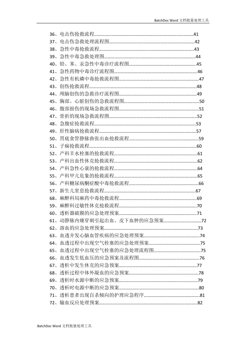 临床各科急救流程图(最新)290_第2页