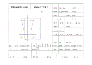 氣門搖桿軸支座工藝規(guī)程及銑底面夾具設(shè)計[版本2]帶圖紙