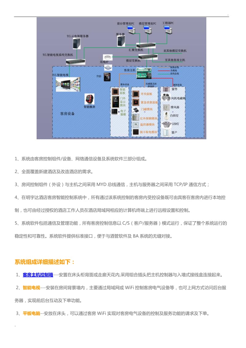 智慧酒店客控系统解决方案_第3页