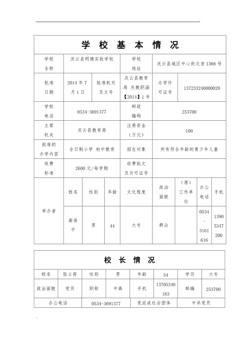 民办学校年检-明德_第2页