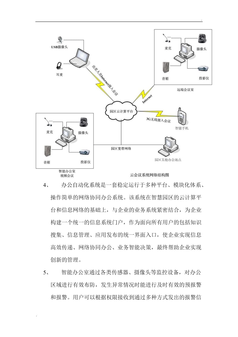 智能办公室系统建设方案_第3页