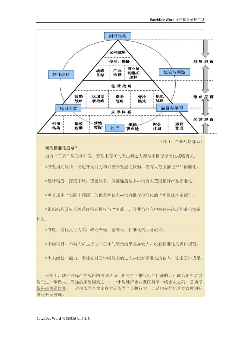 房地产企业标准化战略及标准化体系的建立_第3页