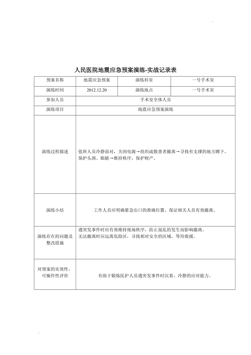 手术室应急预案演练_第3页