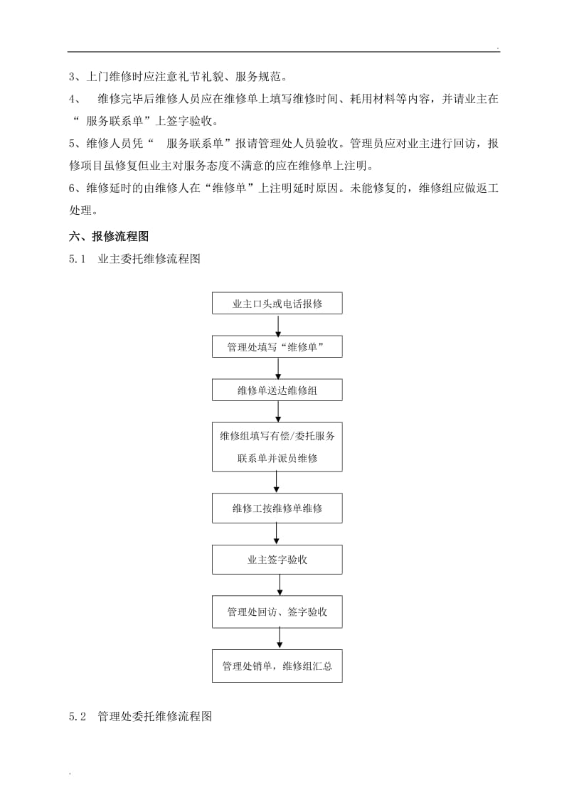 物业维修管理制度_第2页