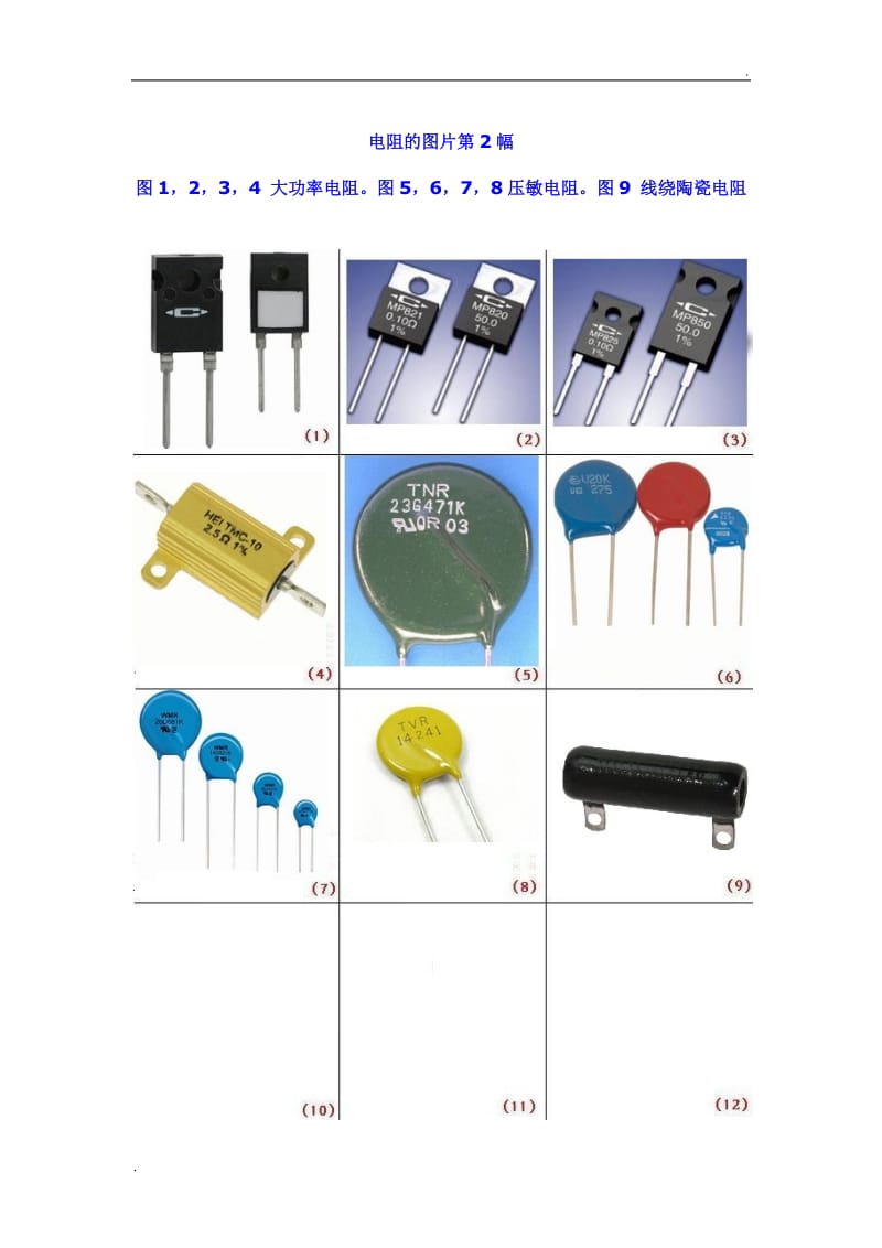 电子元件图片识别大彩图很全_第2页