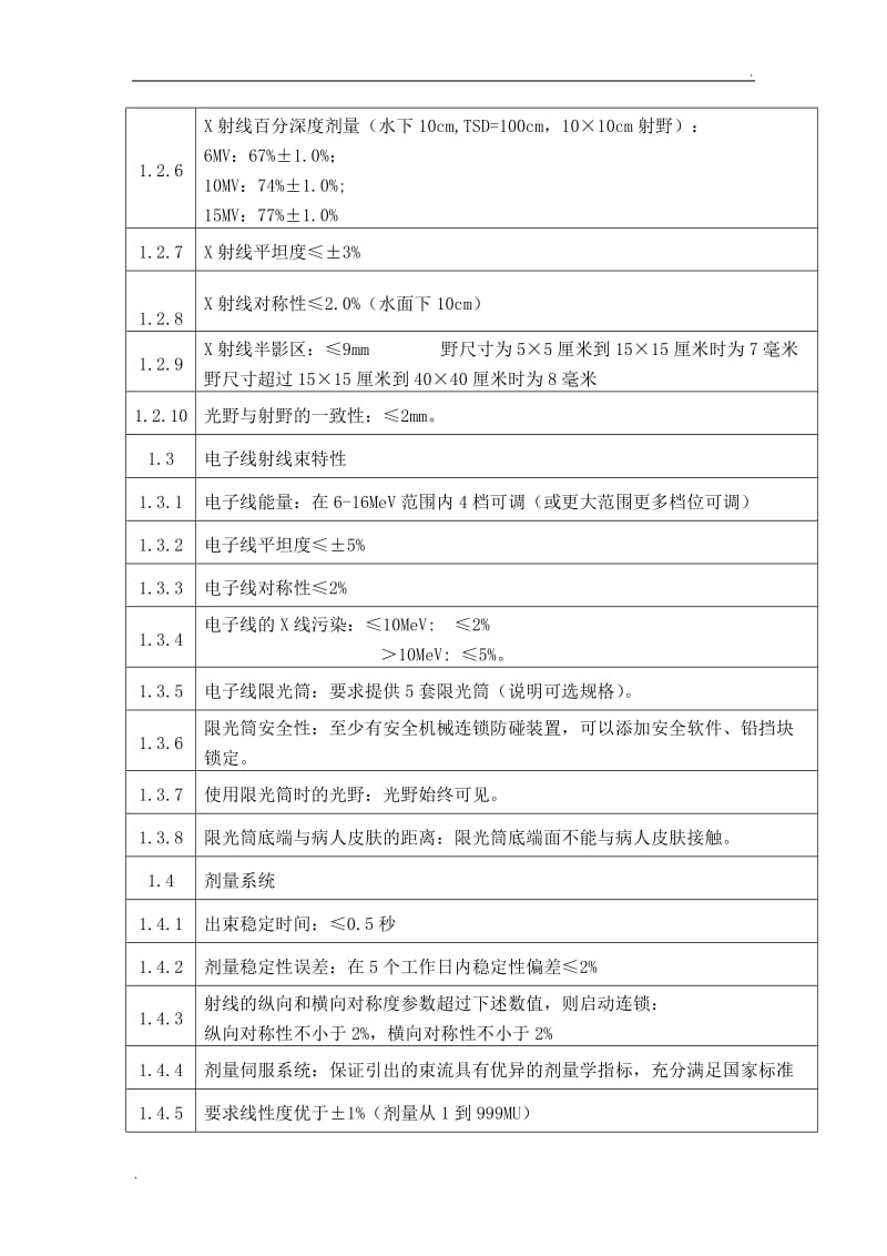 直线加速器综合参数9[1].6_第2页