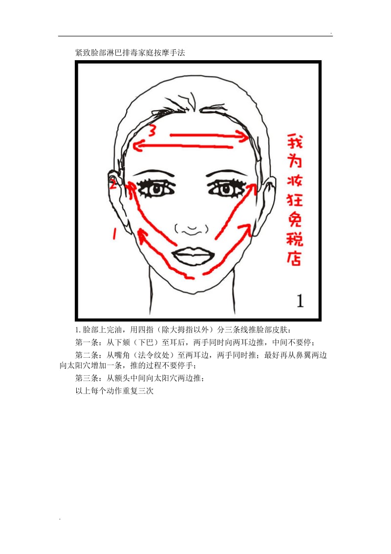 淋巴排毒家庭按摩手法大全_第1页