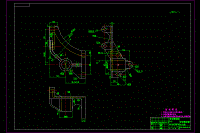 后剎車凸輪左支架加工工藝及 工序70-鉆2-φ16孔夾具設(shè)計【含CAD圖紙+PDF圖紙+文檔】
