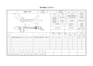 K255-变速拨叉机械工艺及铣叉脚两端面夹具设计【保证15尺寸】带图纸