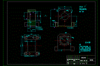 K372-軸承座加工工藝及鉆4-M5螺紋底孔夾具設(shè)計(jì)【太原理工】【含CAD圖紙、工序卡、說明書】