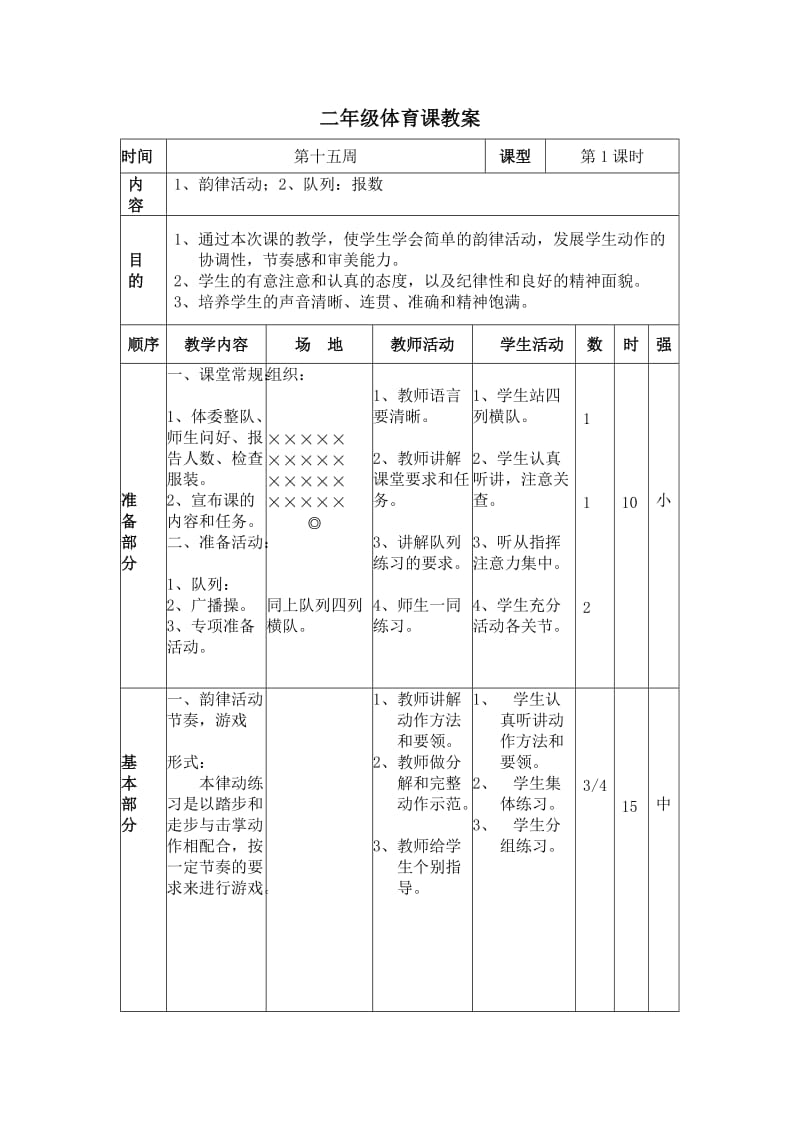 二年級(jí)體育課教案_第1頁(yè)