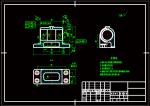 K141-支座工藝及鉆M6底孔夾具設(shè)計參考素材