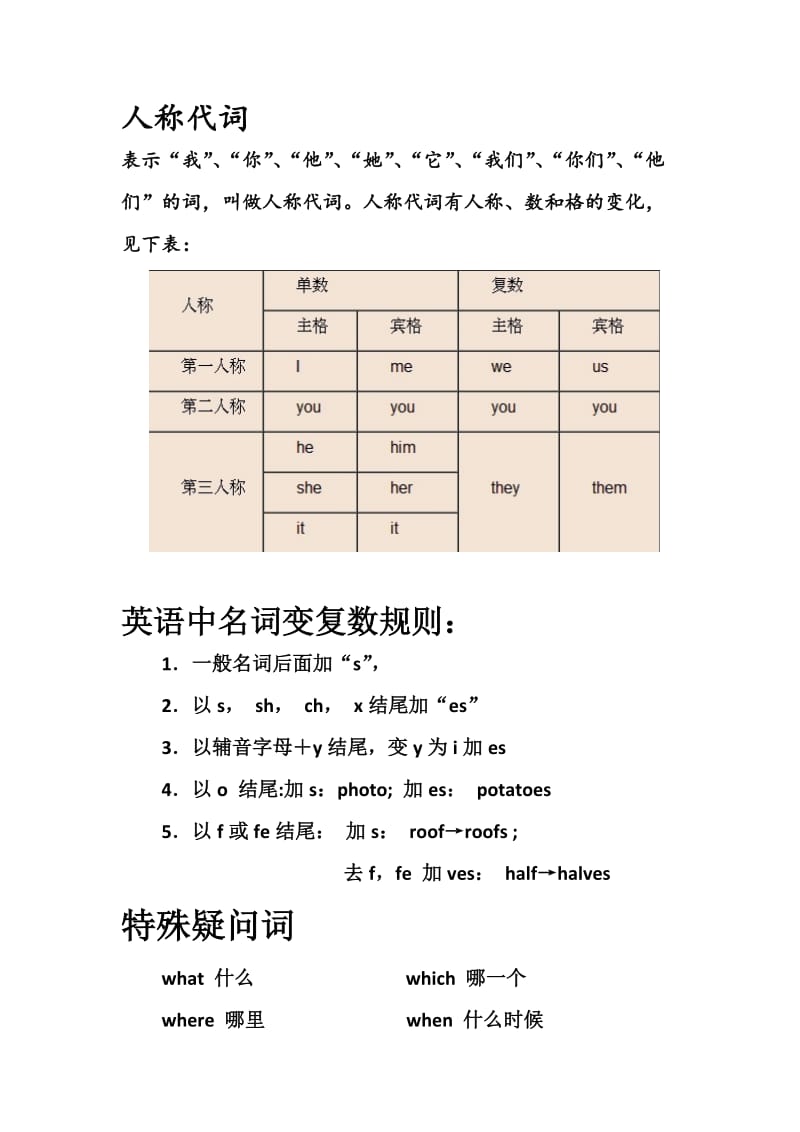 外研版小学英语三年级英语知识点_第1页