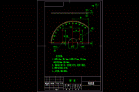 刻度盤零件圖