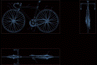 自行車設(shè)計（含CAD圖紙）