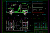 老年助力车的设计(CAD图纸+三维模型+说明书)