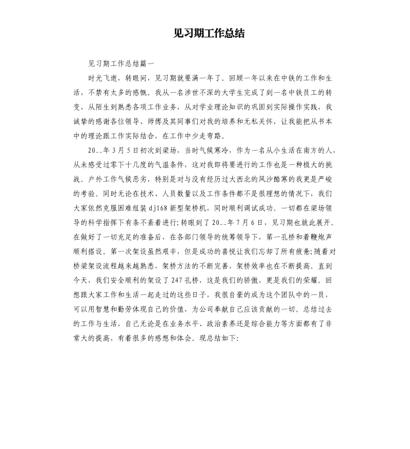 见习期工作总结.docx_第1页