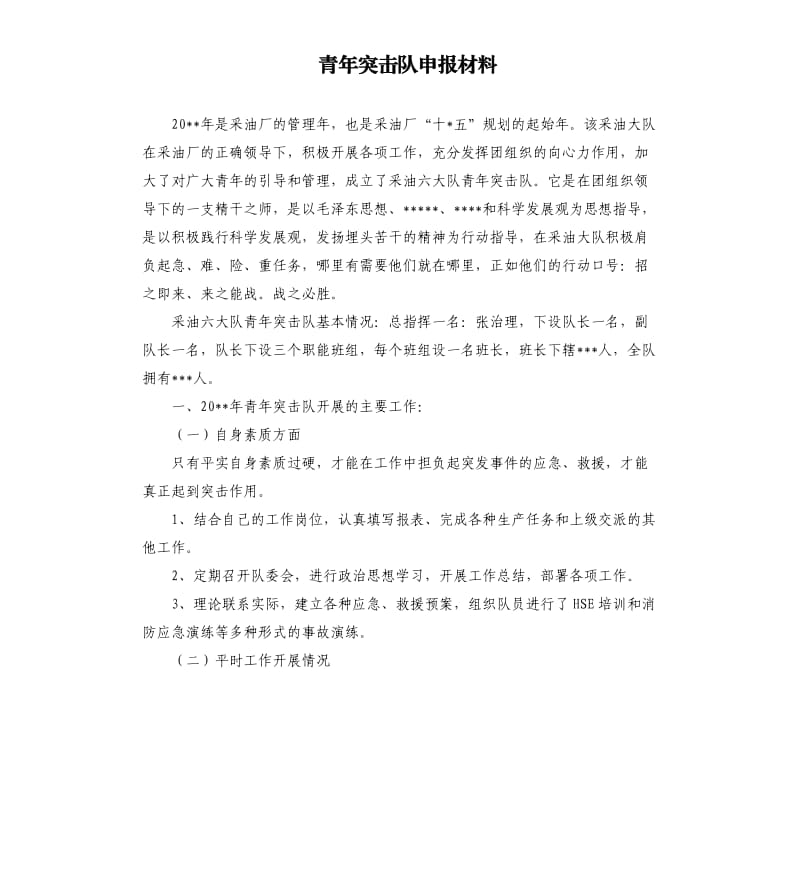 青年突擊隊(duì)申報(bào)材料.docx_第1頁(yè)