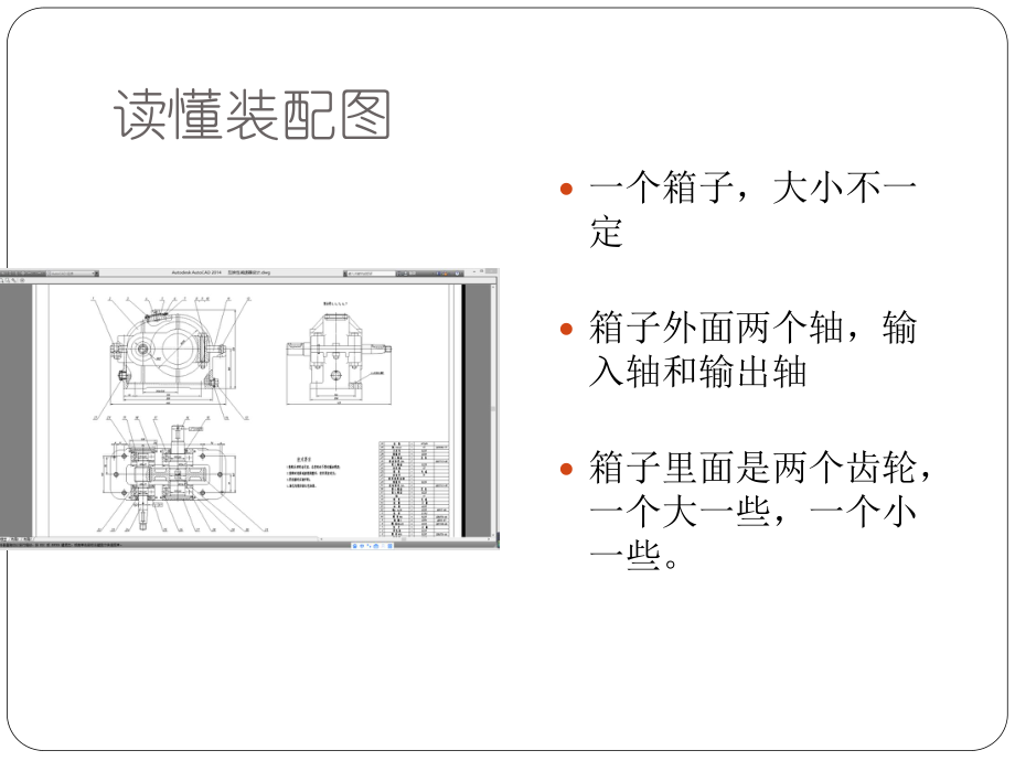 一級(jí)減速器互換性設(shè)計(jì)答辯_第1頁