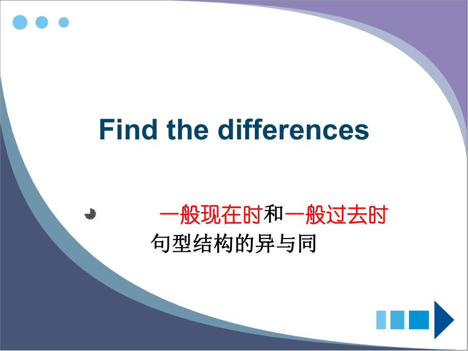 一般現(xiàn)在時和一般過去時的區(qū)別_第1頁