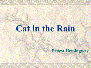 Cat-in-the-Rain解析与鉴赏