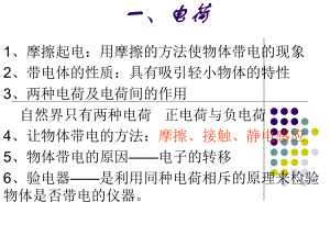 初二物理電流和電路課件人教版