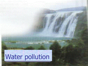 《水污染 英文版》PPT课件