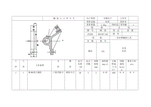 CA6140车床杠杆[831009] 加工工艺和铣2-M6孔的上端面夹具设计课程设计