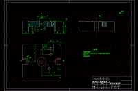支架的鉆4-Ф6孔夾具設(shè)計(jì)及加工工藝裝備含4張CAD圖