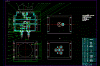 填料箱盖多头钻床设计-多孔钻专机含11张CAD图