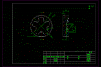 摩擦圆盘压铸模腔数控铣加工工艺分析及自动编程含NX三维及CAD图