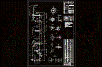 DN1200氨吸收塔毕业CAD设计（全套含7张图纸+说明书+开题报告+翻译）