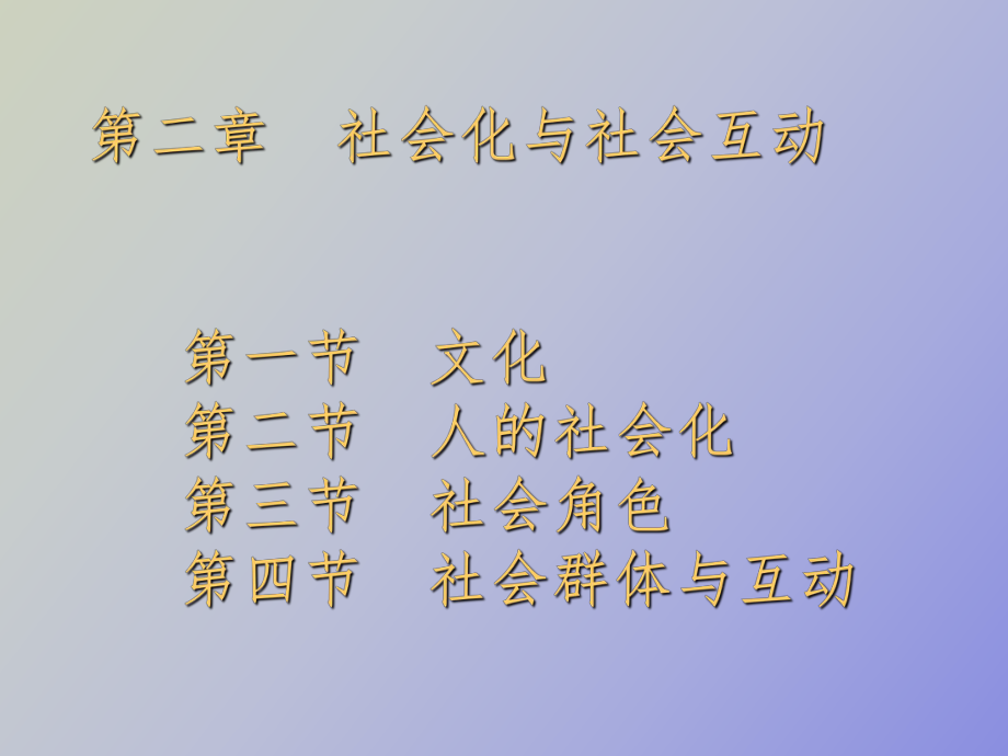 社會(huì)化與社會(huì)互動(dòng)_第1頁(yè)