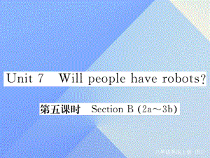 八年级英语上册 Unit 7 Will people have robots（第5课时） （新版）人教新目标版