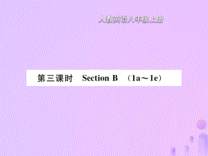 八年級(jí)英語(yǔ)上冊(cè) Unit 3 I am more outgoing than my sister（第3課時(shí)）Section B習(xí)題 （新版）人教新目標(biāo)版