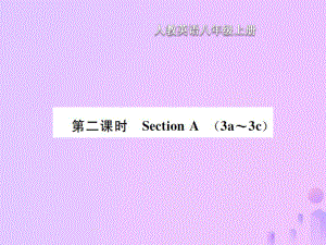 八年級英語上冊 Unit 6 I am going to study computer science（第2課時）Section A習(xí)題 （新版）人教新目標(biāo)版