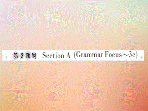 八年級英語上冊 Unit 10 If you go to the partyyou’ll have a great time（第2課時(shí)）Section A（Grammar Focus-3c）習(xí)題 （新版）人教新目標(biāo)版