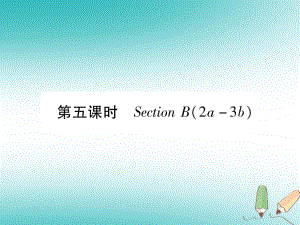 九年級英語全冊 Unit 7 Teenagers should be allowed to choose their own clothes（第5課時(shí)）Section B（2a-3b）作業(yè) （新版）人教新目標(biāo)版