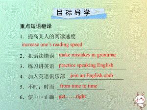 九年級英語全冊 Unit 1 How can we become good learners（第4課時）Section B（1a-1e）習(xí)題 （新版）人教新目標(biāo)版