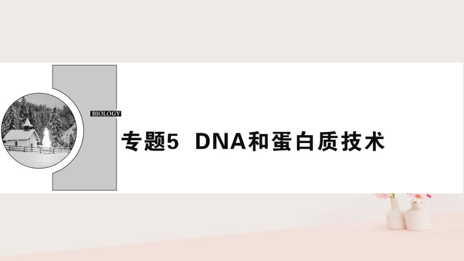 高中生物 專題5 DNA和蛋白質(zhì)技術(shù) 課題1 DNA的粗提取與鑒定 新人教版選修1_第1頁