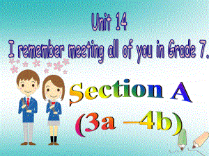 九年級英語全冊 Unit 14 I remember meeting all of you in Grade 7（第2課時）Section A（3a-4b） （新版）人教新目標(biāo)版